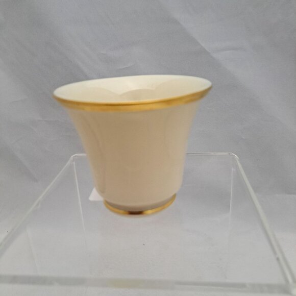 Lenox Eternal Pattern Coffee Cup Gold Trim Ceramic USA Replacement - Picture 6 of 13